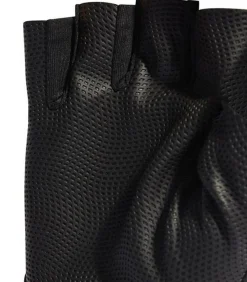 Best LOGO - Vingerloze Handschoenen - Zwart Heren Handschoenen