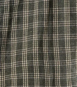 DAMES La Fée Maraboutée Losvallend kaki geruit overhemd