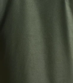 DAMES La Fée Maraboutée Losvallend kaki overhemd van flanel