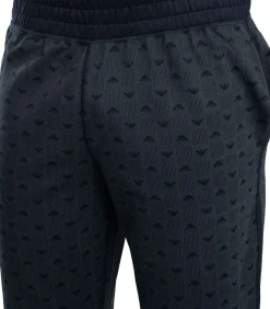 Heren Emporio Armani Lounge Logo Patroon Joggingbroek