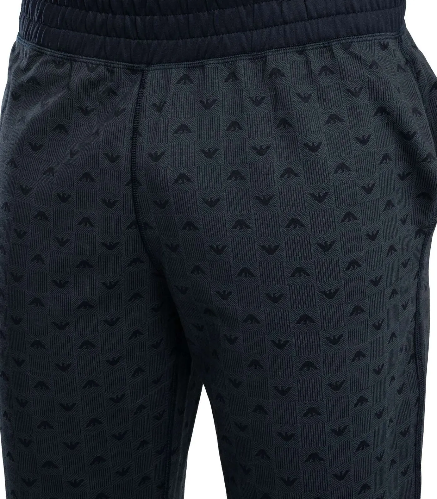 Heren Emporio Armani Lounge Logo Patroon Joggingbroek
