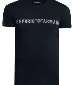 Discount Lounge Mega Logo T-Shirt Met Ronde Hals Heren Tops & Shirts