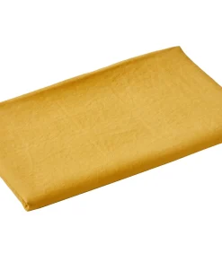 Blanc des Vosges LOUXOR Curry - Laken linnen Stonewashed