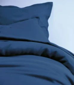 Blanc des Vosges LOUXOR Marine - Laken linnen Stonewashed