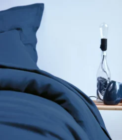 Blanc des Vosges LOUXOR Marine - Laken linnen Stonewashed