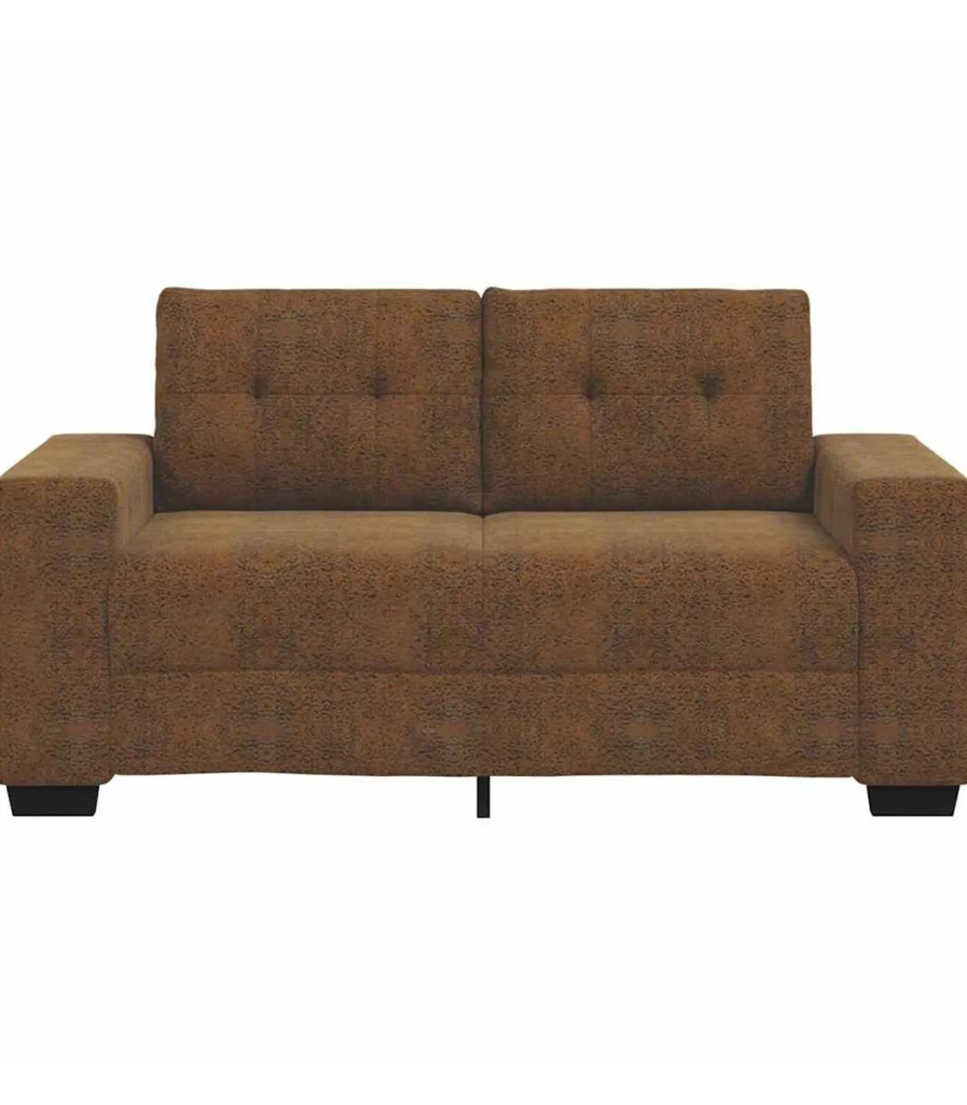 Sale Loveseat met kussen Bruin Kunstleer Zetels