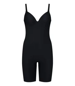 DAMES Bye Bra Low Back Korte Bodysuit | Zwart L