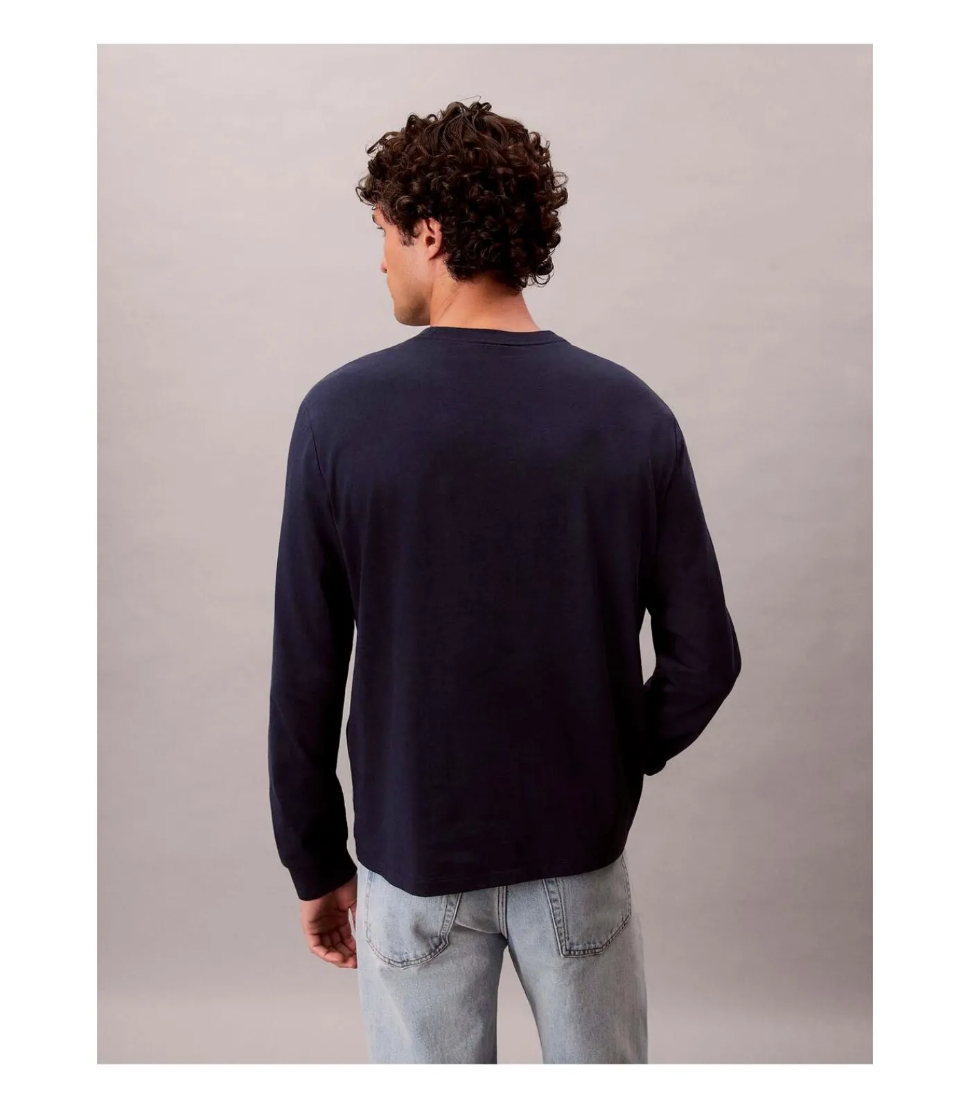 New Ls Easy Monogram Tee Heren T-Shirts & Polo's