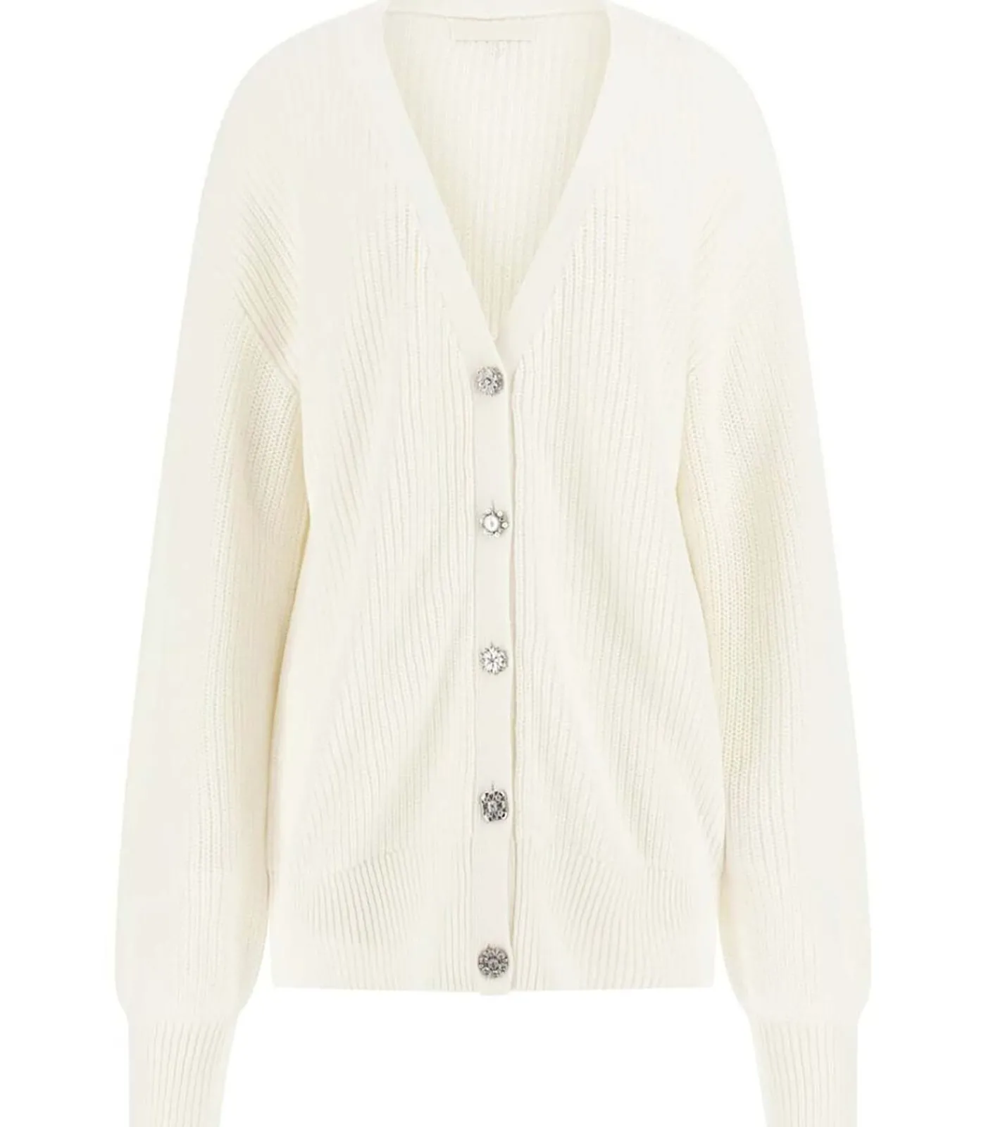 DAMES GUESS Ls Vn Jamie Cardi Swtr