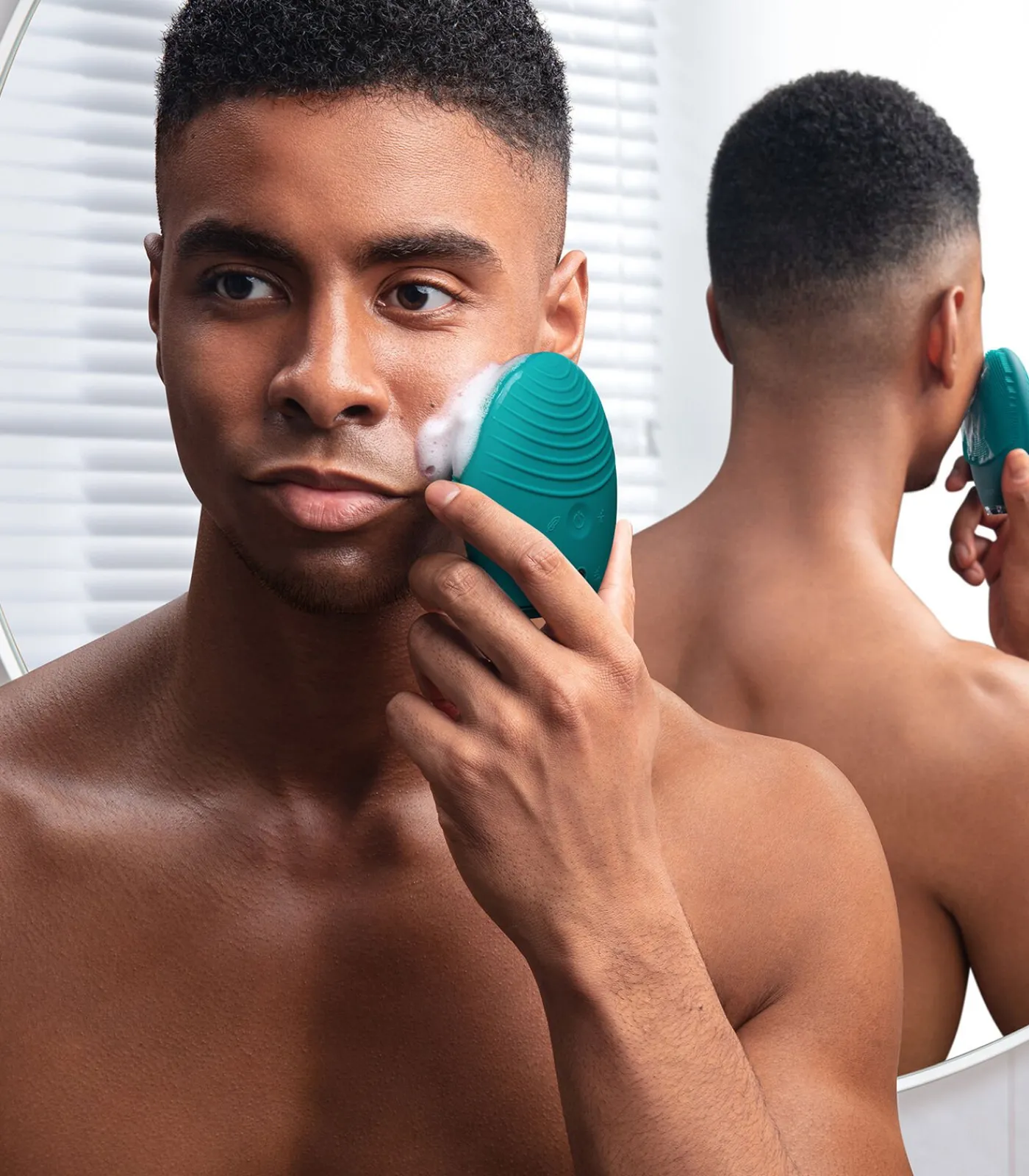 FOREO LUNA 4 MEN smart gezichtsreinigings massageborstel