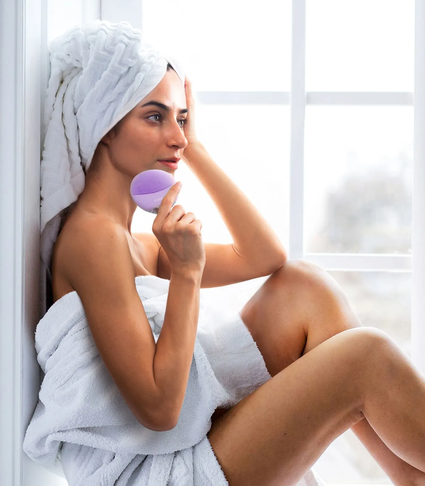 Best LUNA 4 mini Gezichtsreiniger Alle Huidtypen, Lavender Gezichtsverzorgings Accessoires