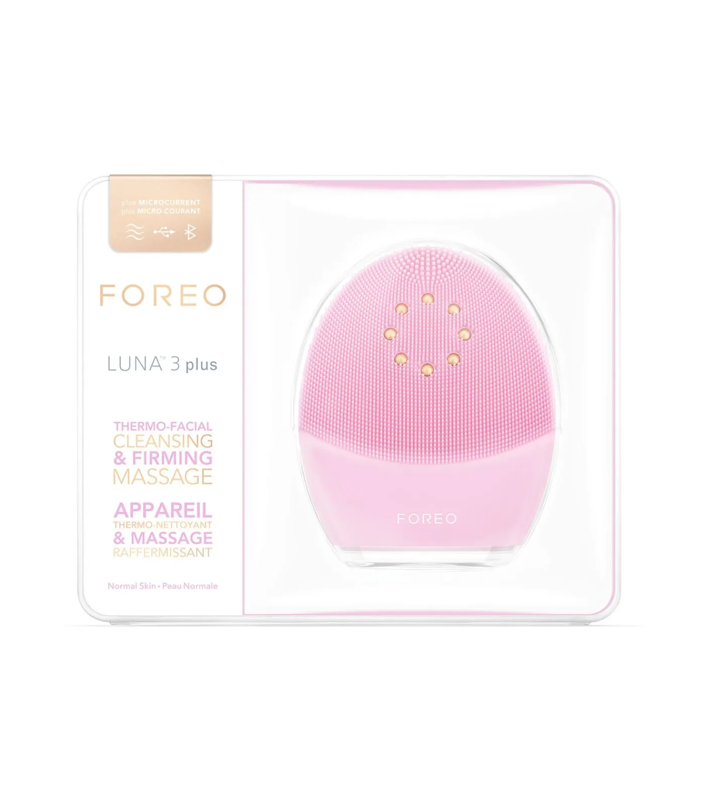 Outlet LUNA™ 3 plus Normal Skin- Thermo-gezichtsreiniger en microcurrent toning apparaat Gezichtsverzorgings Accessoires