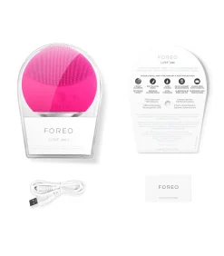 FOREO LUNA Mini 2 Fuchsia sonische gezichtsreinigingsborstel voor elk huidtype