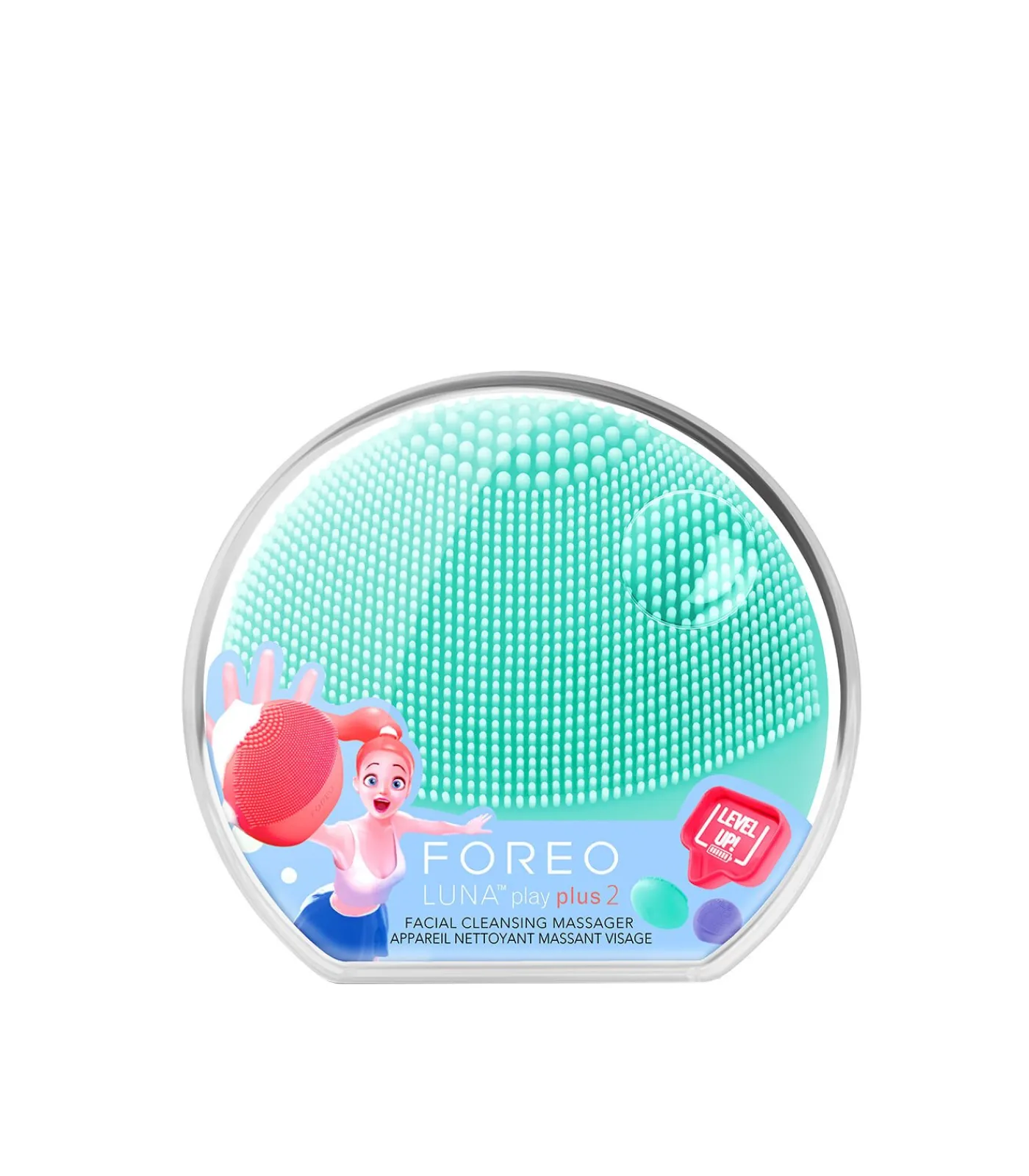 FOREO LUNA™ play plus 2 - Cyan Later! Gezichtsborstel voor Alle Huidtypen