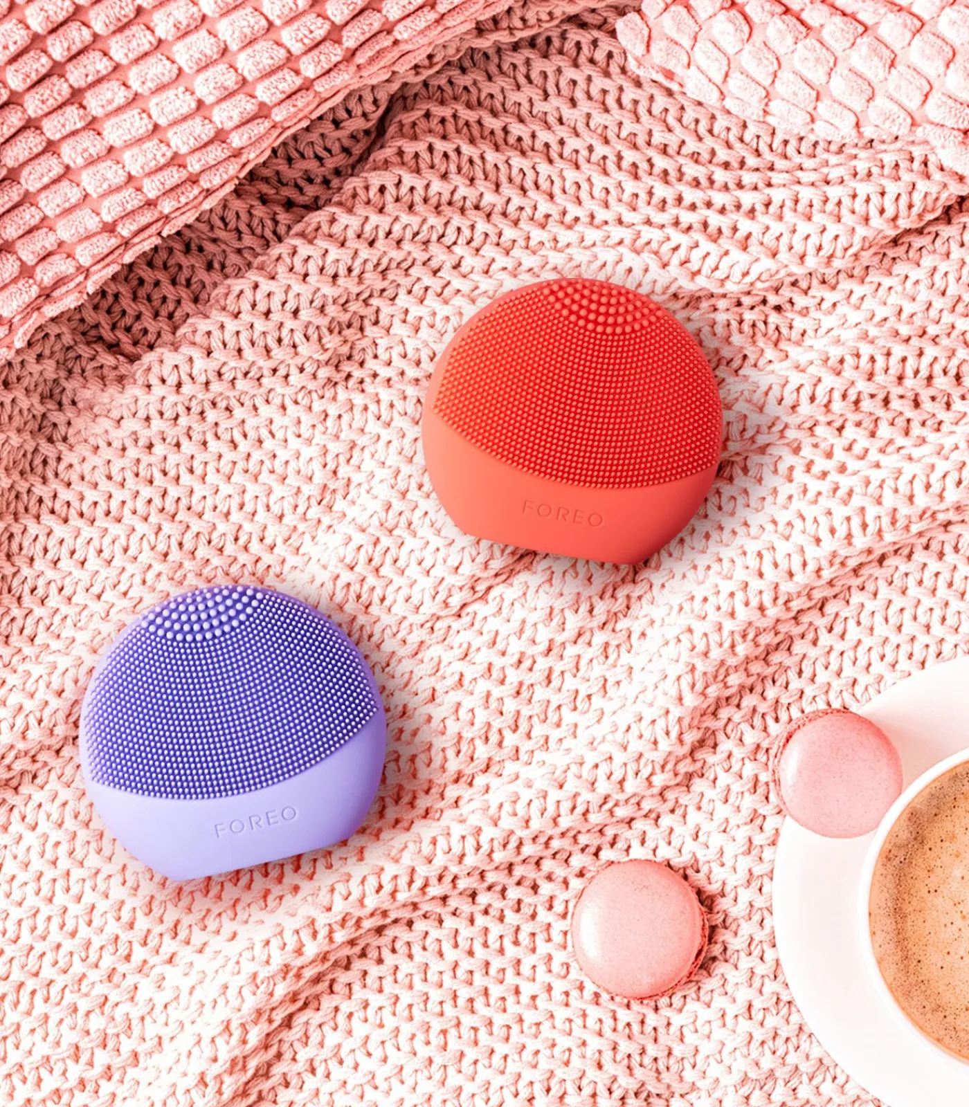 FOREO LUNA™ play plus 2 - Peach Please! Gezichtsborstel voor Alle Huidtypen