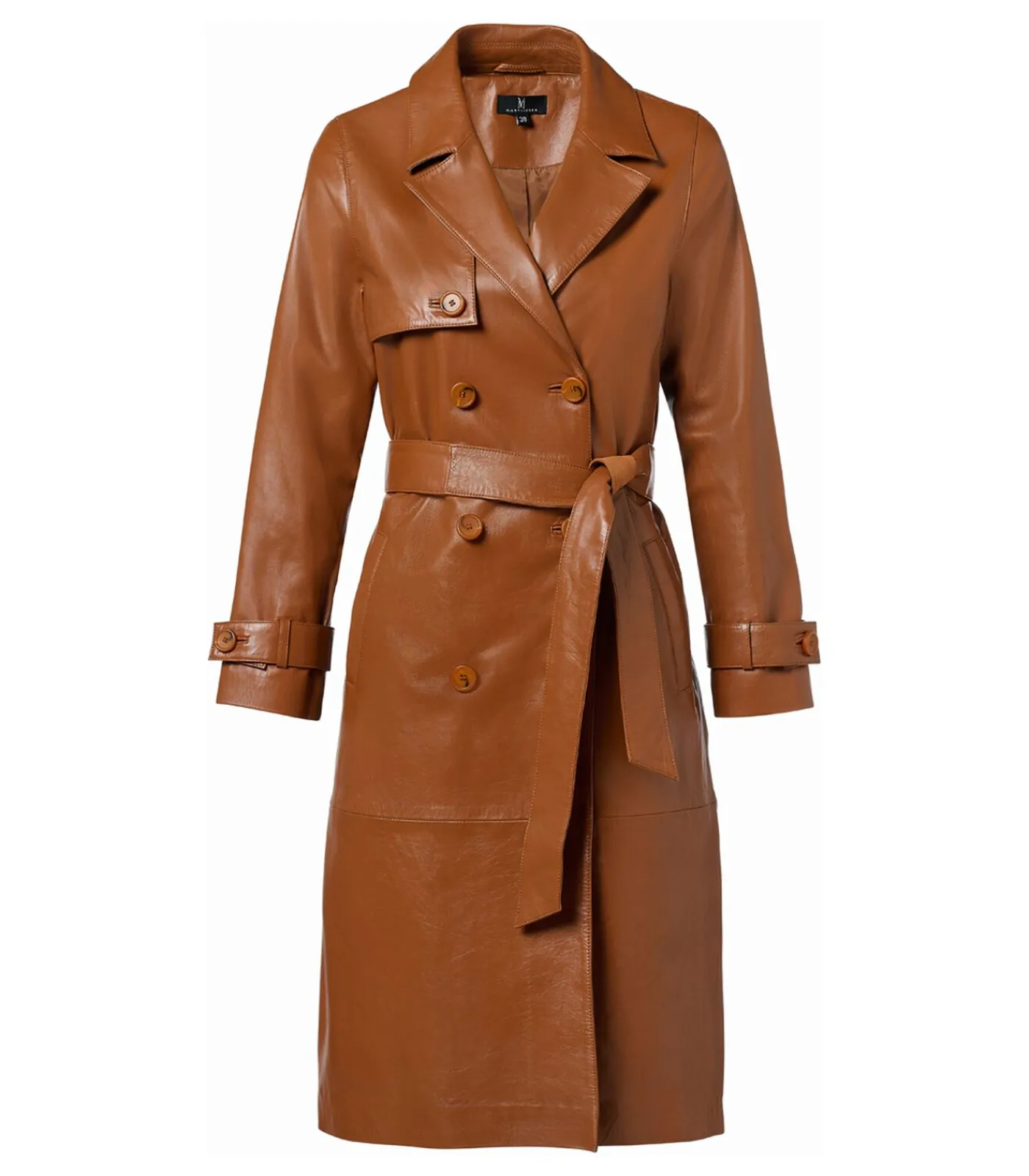 DAMES Mart Visser Lyana Leren Jas Cognac