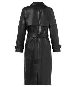 DAMES Mart Visser Lyana Leren Jas Zwart