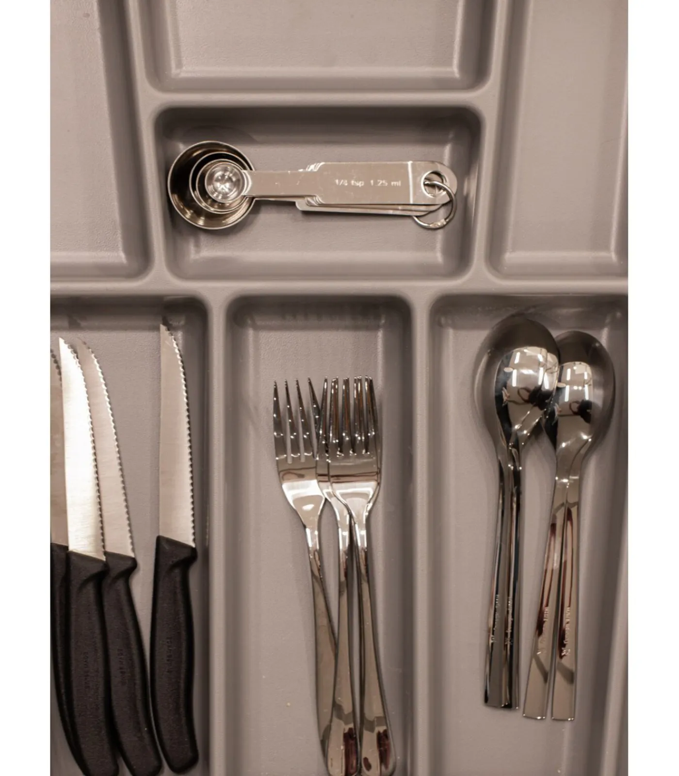 New Maatlepels - RVS - 4-delig Bakken