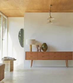 New Magda 50's - Lage ladekast van massief mahoniehout Meubels