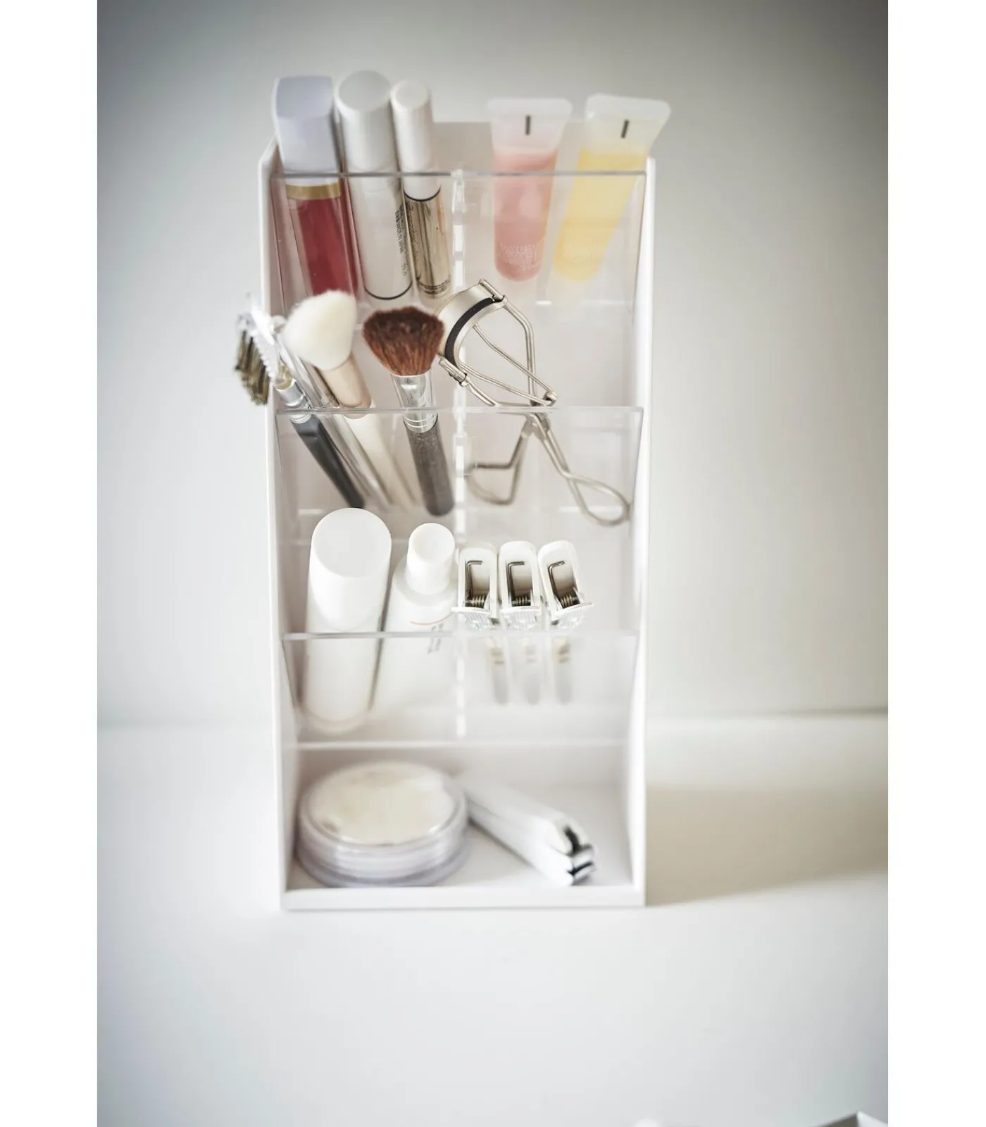 YAMAZAKI Make up Organizer - Tower - Wit
