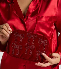 Sale Make-up tas met strikjes Make Up Tassen & Koffers