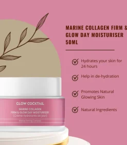 Glow Cocktail Marine Collageen Verstevigende & Stralende Dagcrème 50ml