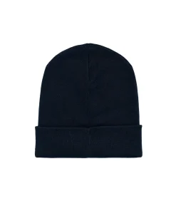 Clearance Marineblauwe beanie "Vinny" met geborduurd Rigby Go-logo Heren Hoeden & Petten