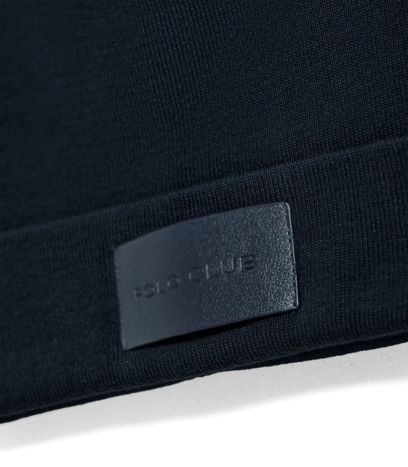 Heren Polo Club Marineblauwe beanie "Vito" met -label