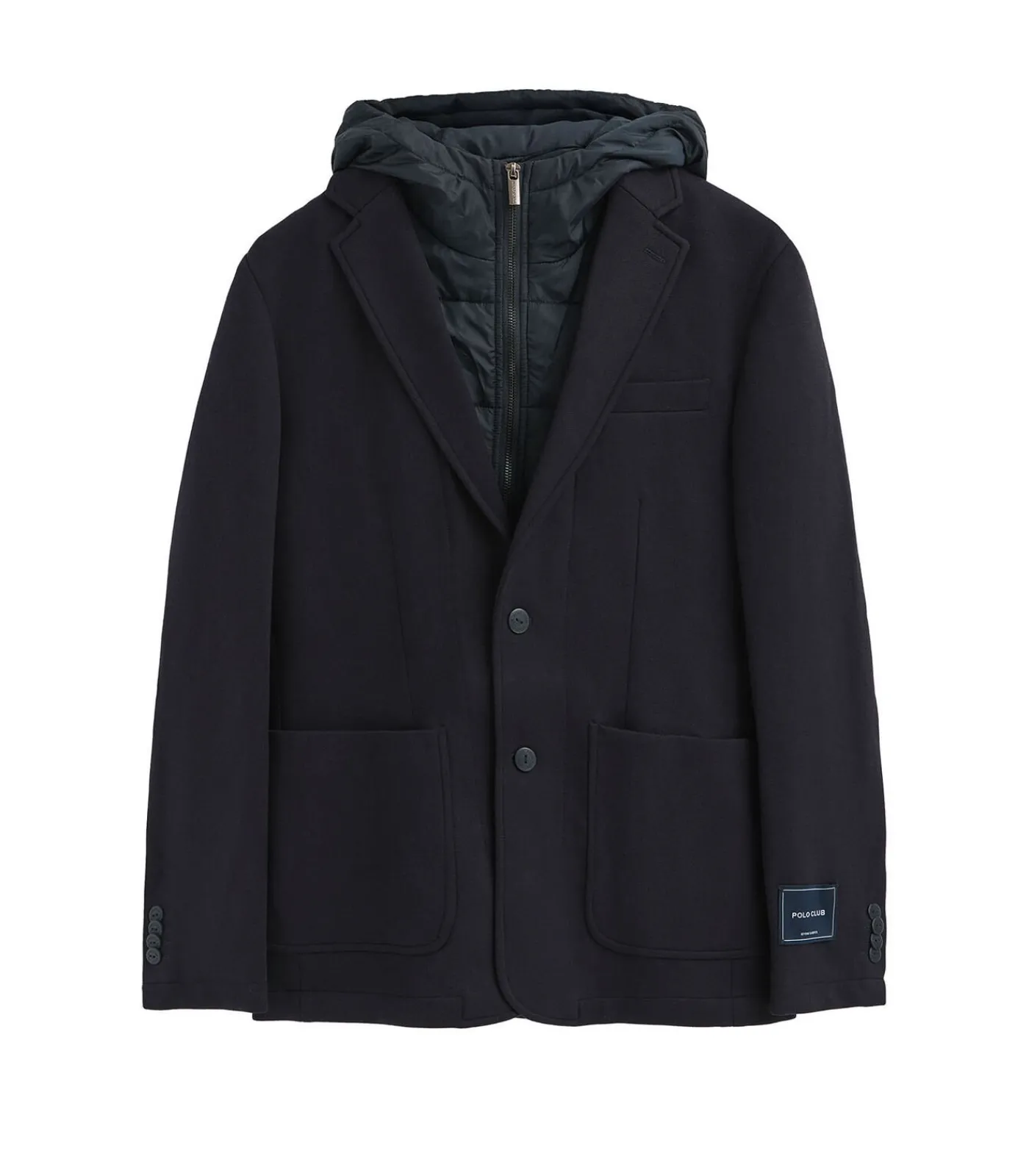 Heren Polo Club Marineblauwe blazer Harby met -logo