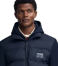 Heren Polo Club Marineblauwe jas Cenit met -logo