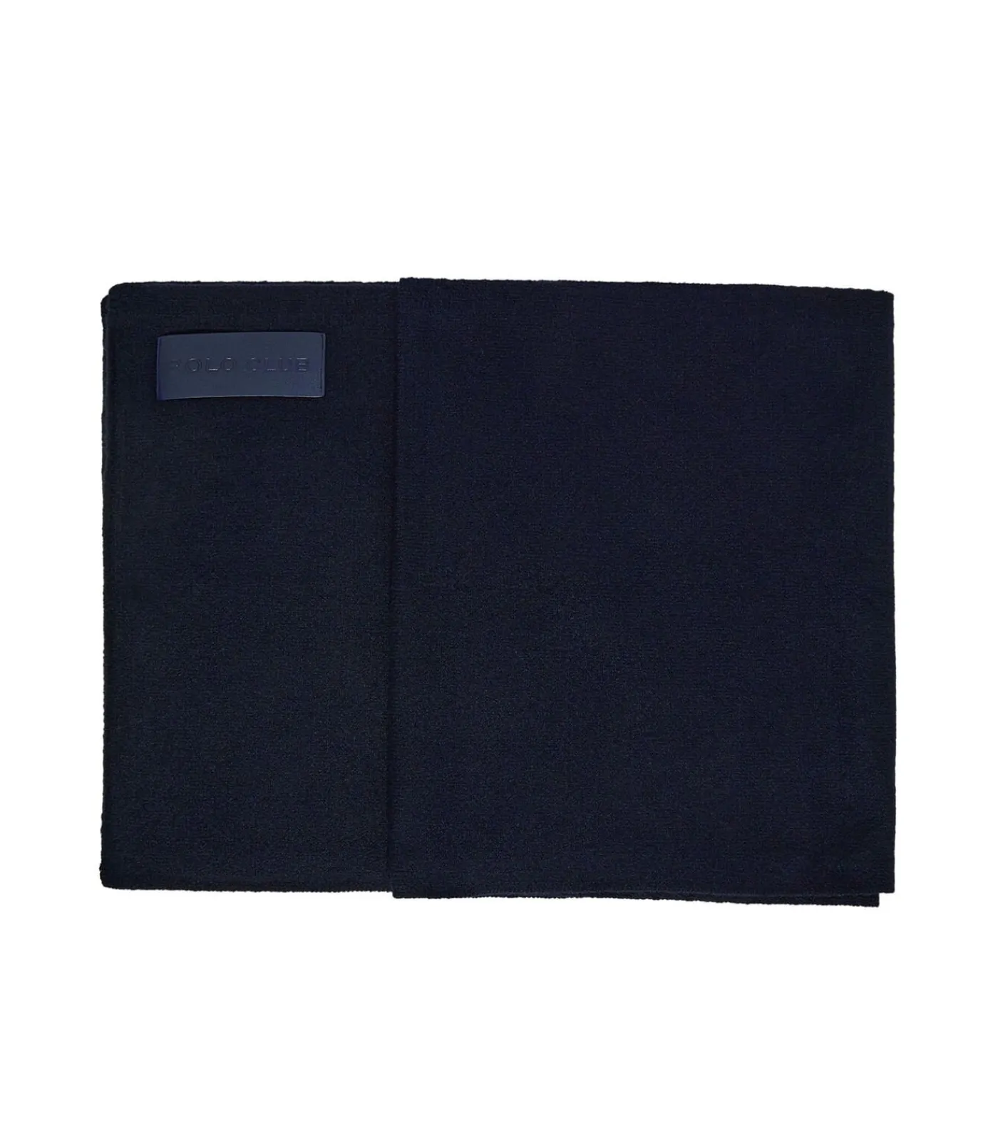 Online Marineblauwe sjaal "Sina" met -details Heren Sjaals