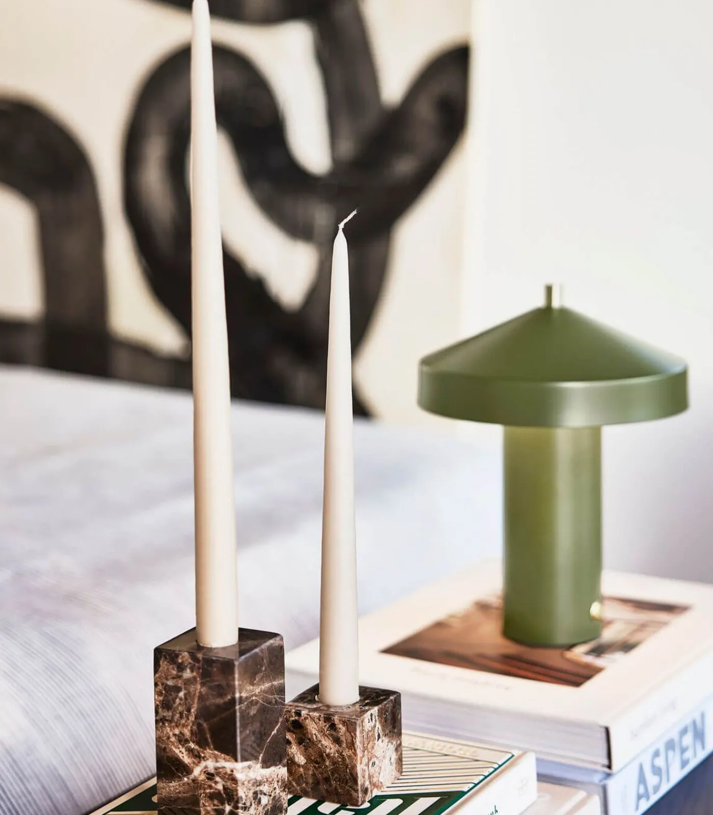 OYOY Marmeren kaarsenhouder