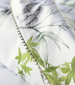 Alexandre Turpault Matin - Laken in katoen satijn met print