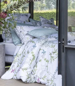 Alexandre Turpault Matin - Laken in katoen satijn met print