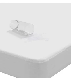 New Matrasbeschermer waterdicht 100x220 cm wit Matrasbeschermer