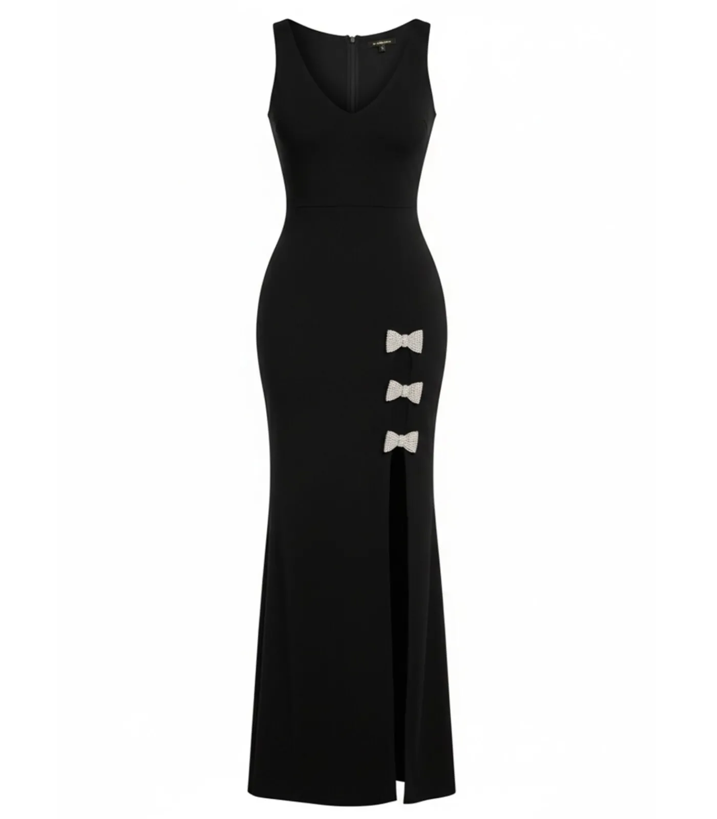 Discount Maxi-jurk “Diamante Brooch Thigh Split Mermaid Maxi Dress” DAMES Jurken