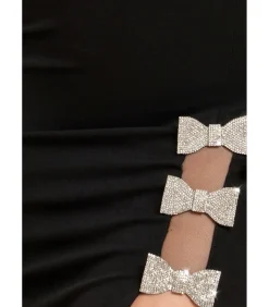 Discount Maxi-jurk “Diamante Brooch Thigh Split Mermaid Maxi Dress” DAMES Jurken