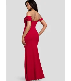 Sale Maxi-jurk “Diamante Heart Trim Evening Maxi Dress” DAMES Jurken