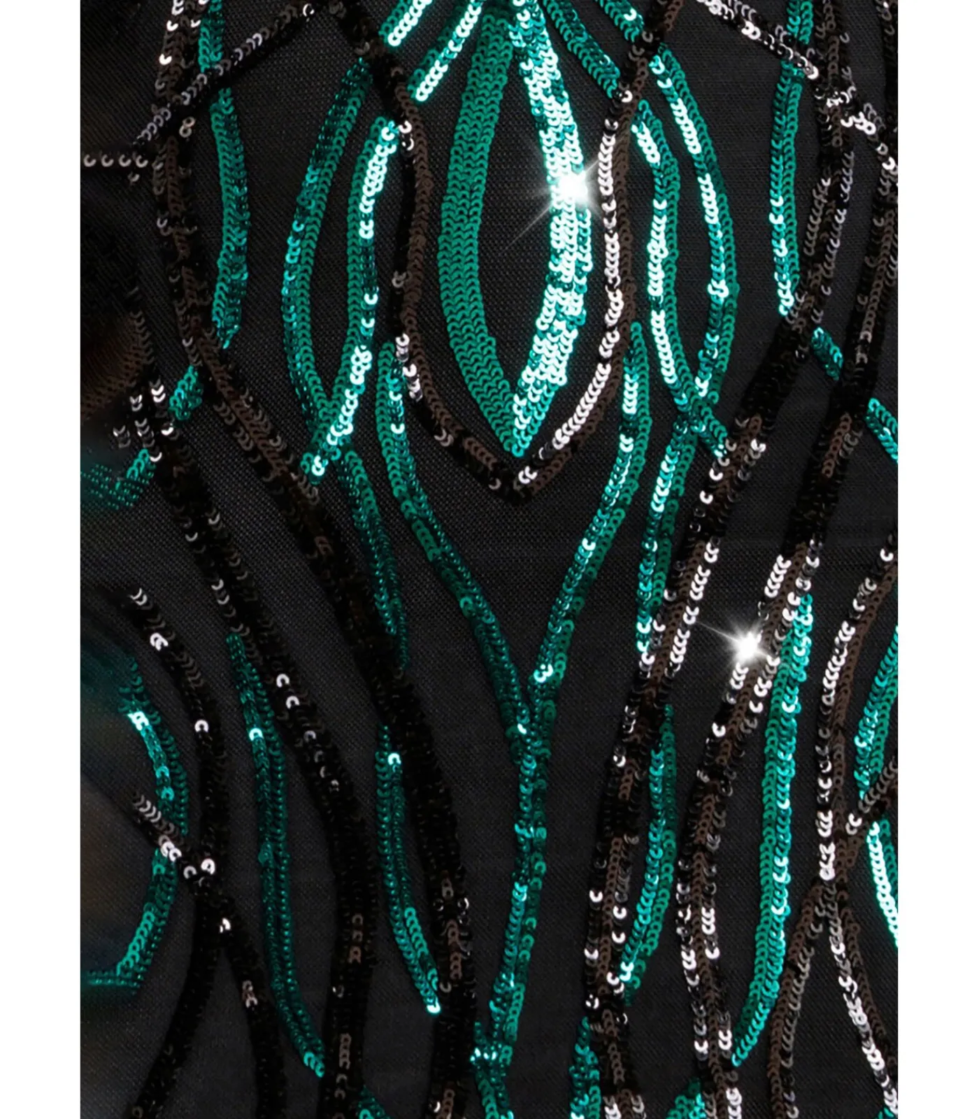 Best Maxi-jurk “Long Sleeve Sequin Flame Maxi” DAMES Jurken