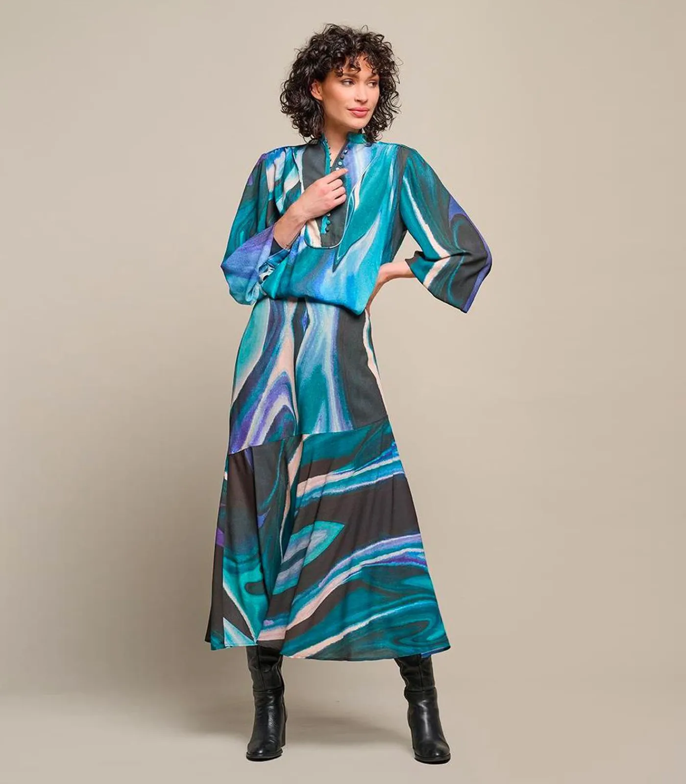 DAMES Mart Visser Maycey Print Rok Multi