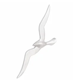 Best Meeuw 2 pcs Zilver Aluminium Decoratie