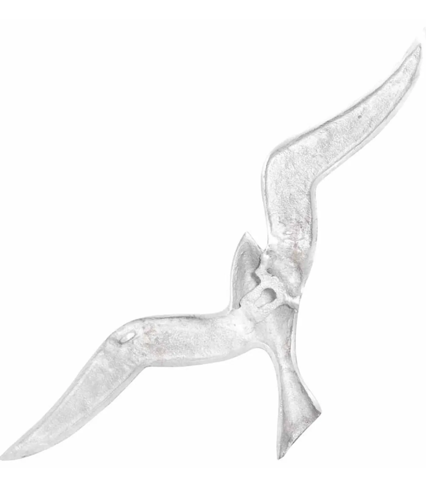 Best Meeuw 2 pcs Zilver Aluminium Decoratie