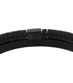 Clearance Mehrrei. Armband voor mannen, roestvrij staal, agaat Heren Armbanden