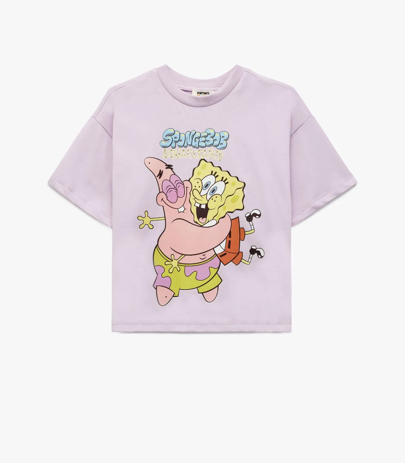 New Meisjes T-shirt Korte Mouwen Sponskarakter Lila Kinderen Tops