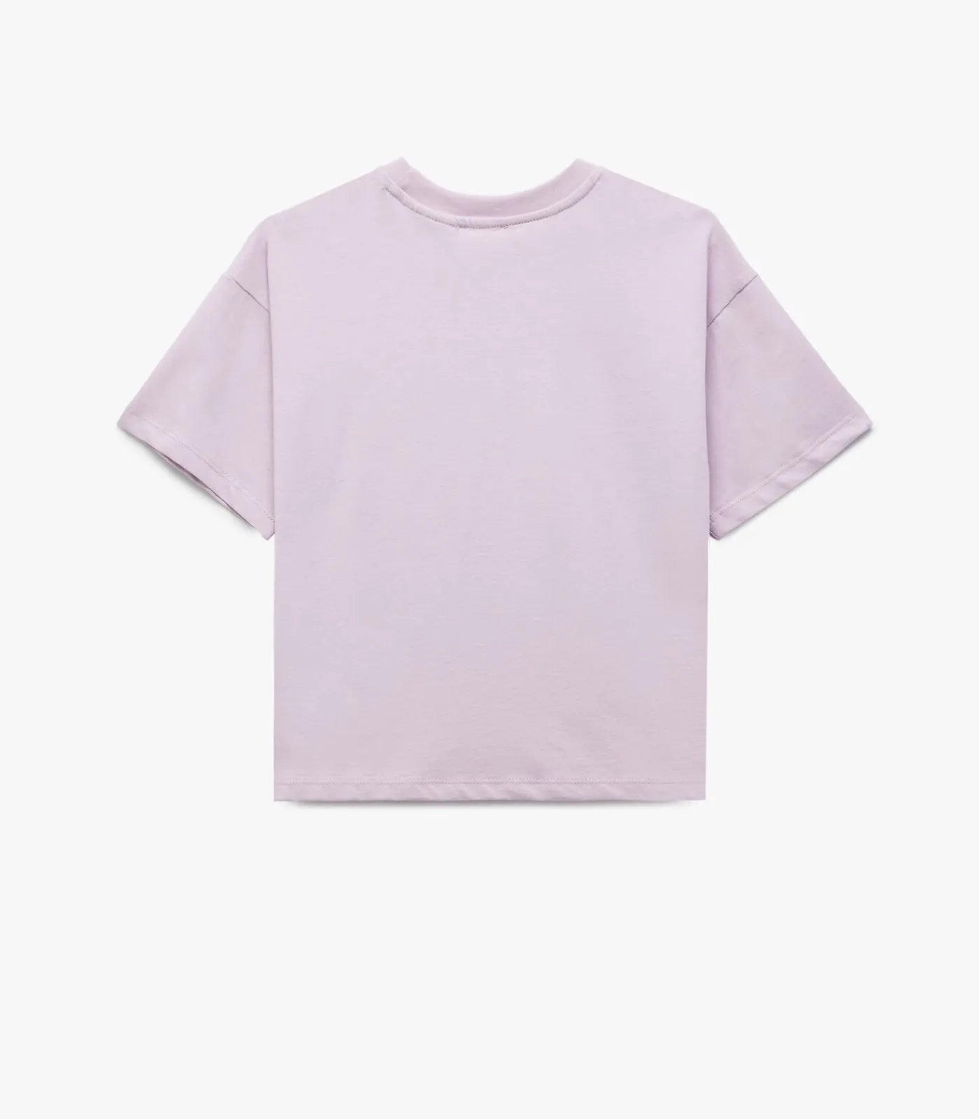 New Meisjes T-shirt Korte Mouwen Sponskarakter Lila Kinderen Tops