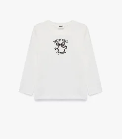 Online Meisjes T-shirt Lange Mouwen Katoen Ronde Hals Kinderen Tops