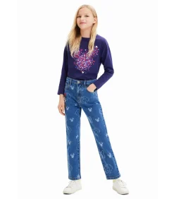 Kinderen Desigual Meisjesjeans Daphne Disney