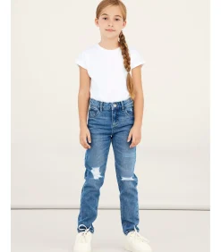 Sale Meisjesjeans Rose Dnmatando Kinderen Jeans