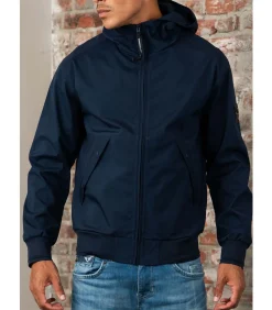 Heren Marshall Artist Meldon liteshell jacket - navy