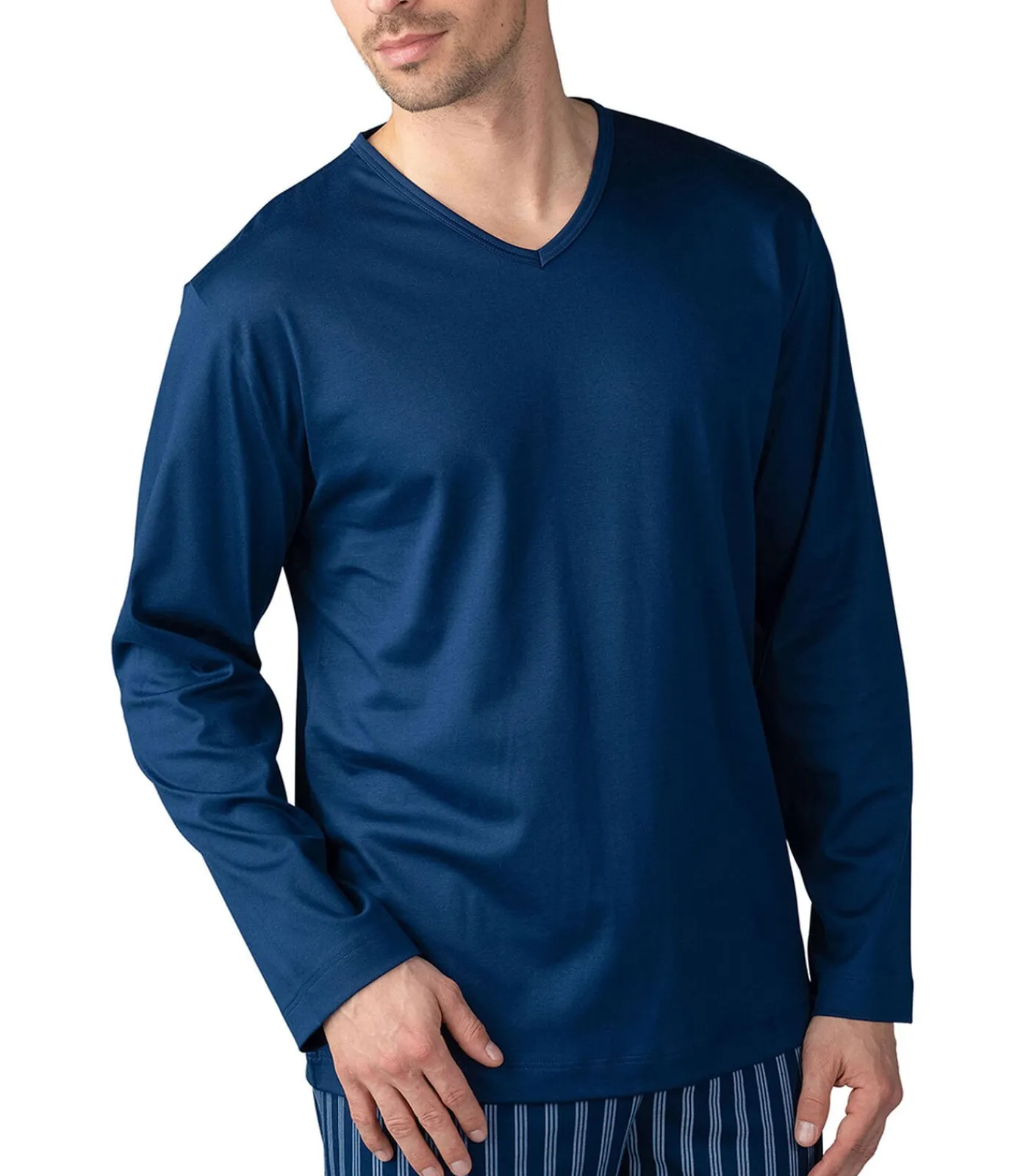 Best Melton - pyjamashirt Heren Pyjama's